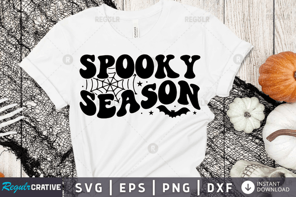 spooky season Svg Png Dxf Cut Files