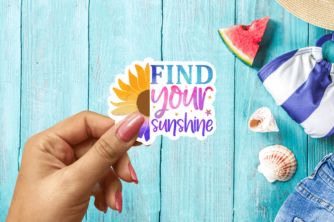 Summer Printable Stickers Bundle