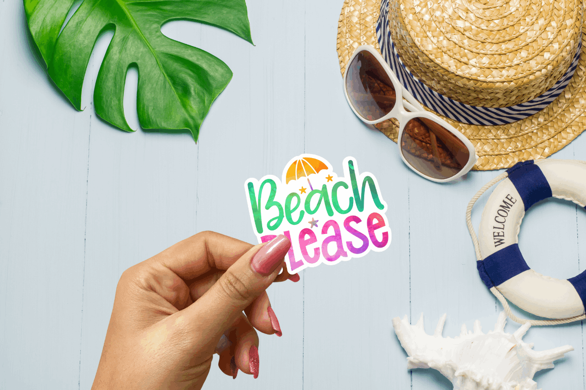 Summer Printable Stickers Bundle