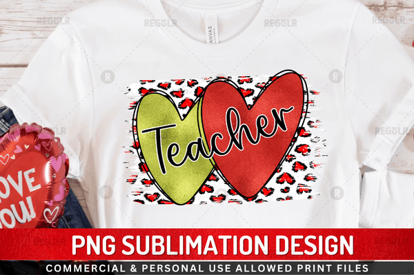 Teacher Sublimation Design Downloads, PNG Transparent