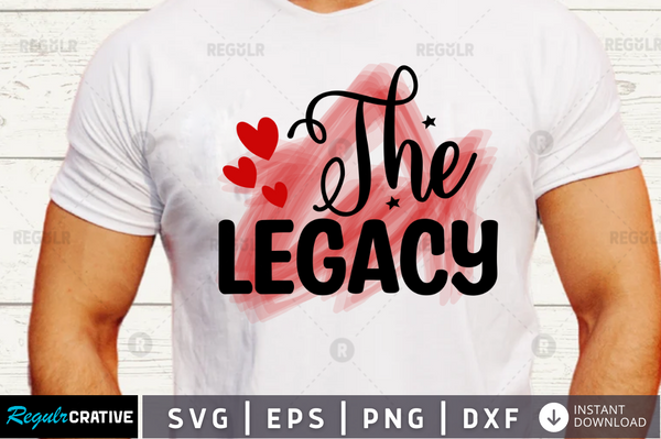 The legacy svg designs cut files