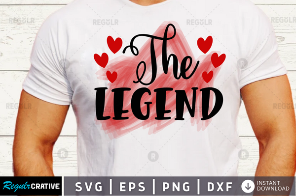 The legend svg designs cut files