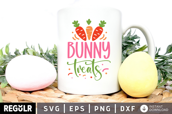 bunny treats SVG, Easter SVG Design