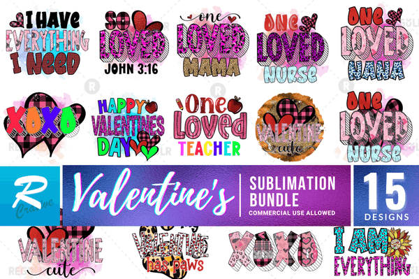 Valentine Sublimation Bundle