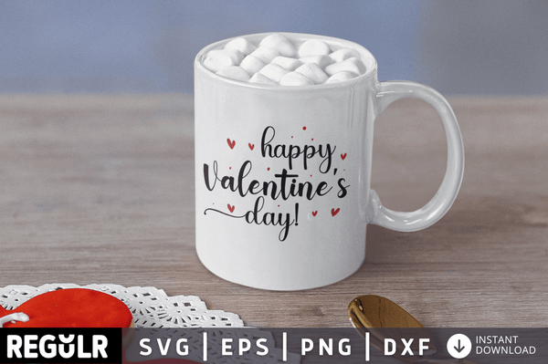 Happy valentines day SVG, Valentines SVG Design