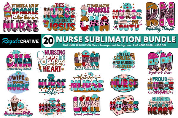 Western Nurse Sublimation Bundle