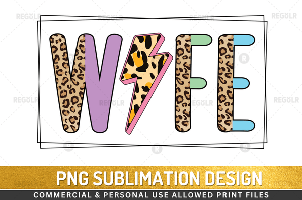 Wife  Sublimation  PNG  Design