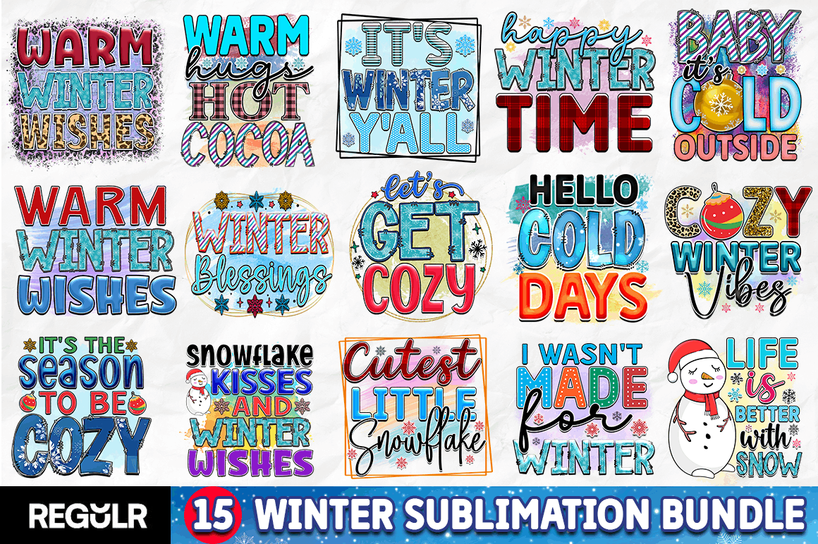 Winter Sublimation Bundle
