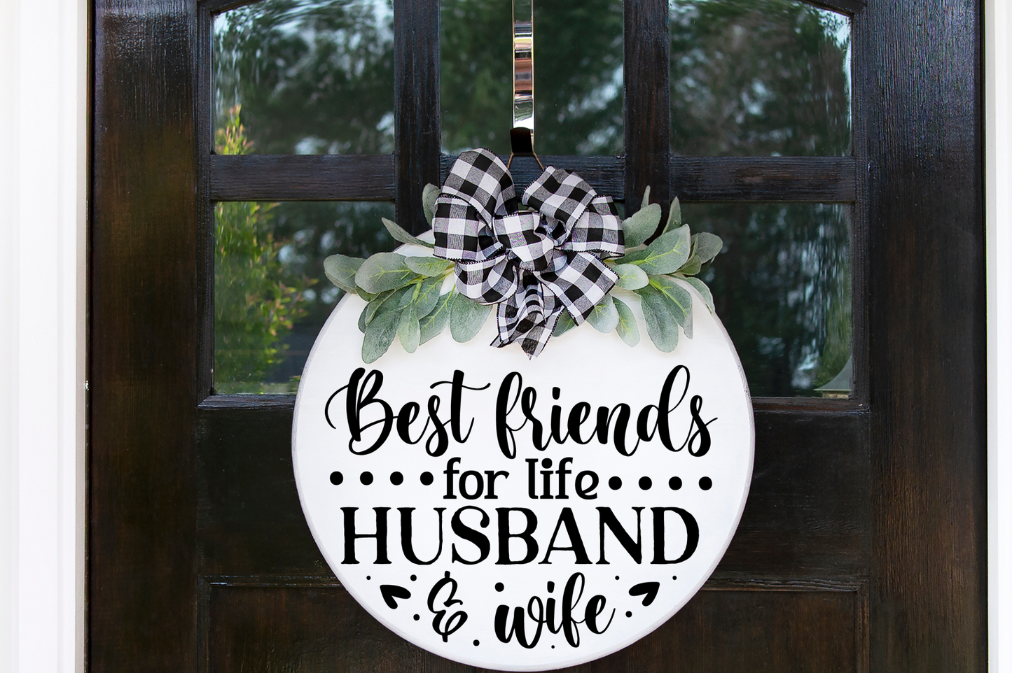 Round Farmhouse Friend  Sign Svg Bundle