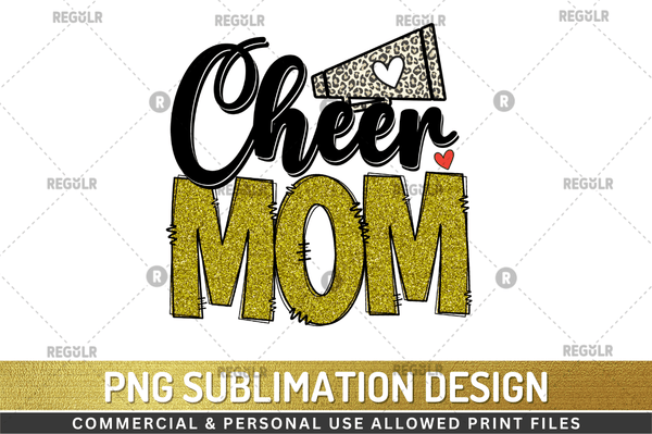 cheer  mom Tshirt Sublimation PNG, Tshirt PNG File, Sassy Sayings PNG