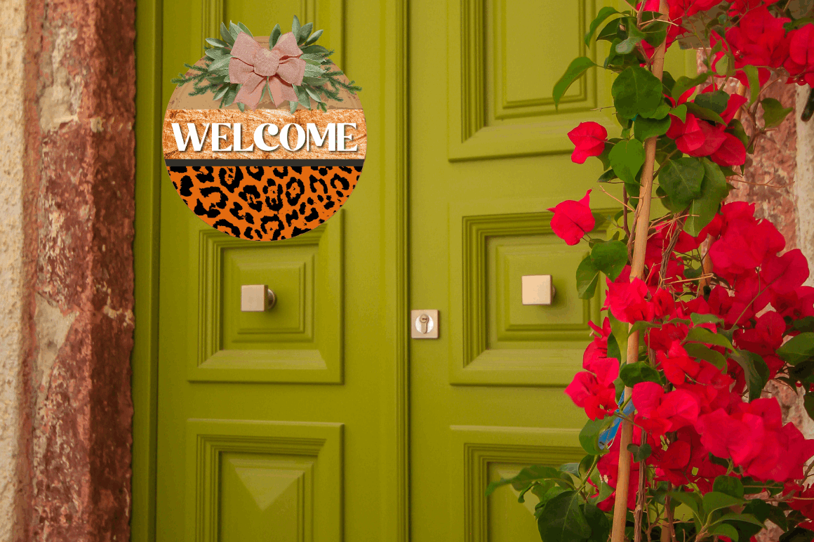 Thanksgiving Door Round Signs PNG Bundle