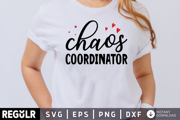 Chaos coordinator SVG, Teacher SVG Design