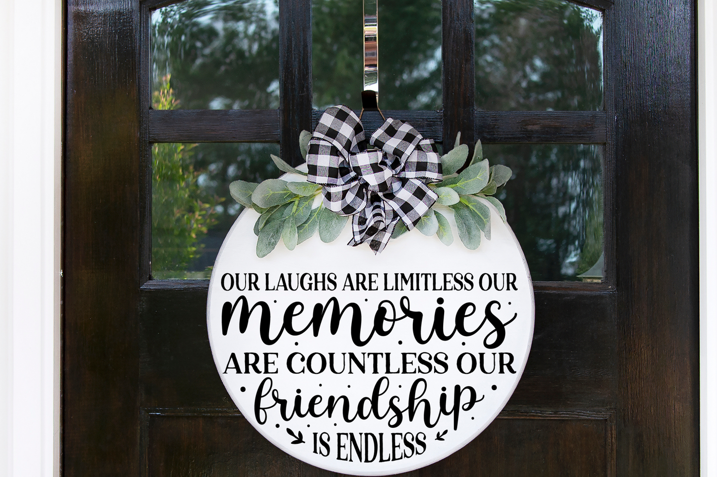 Round Farmhouse Friend  Sign Svg Bundle