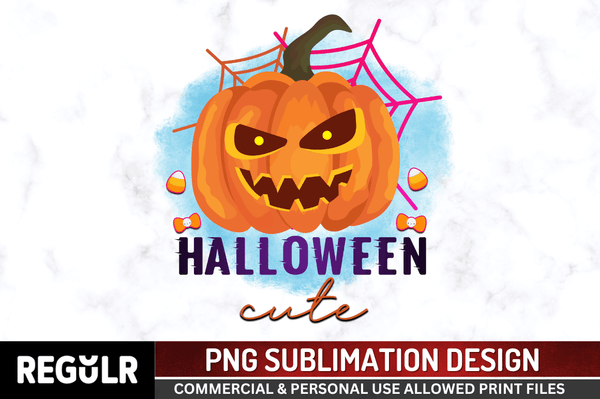 Halloween cute Sublimation PNG, Halloween Sublimation Design