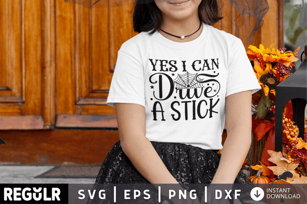 Yes i can drive a stick SVG, Halloween SVG Design