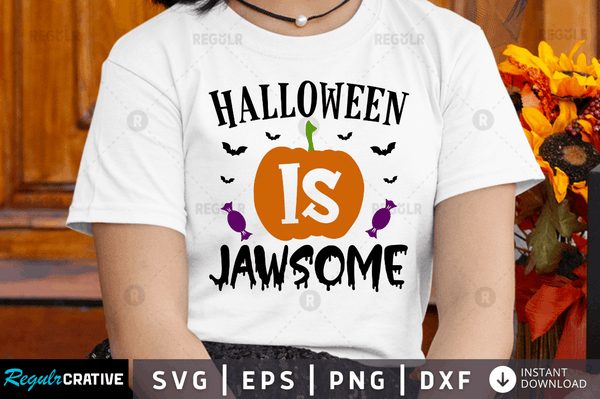 Halloween is jawsome Svg Dxf Png Cricut File