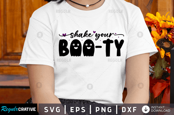 Shake your boo-ty Svg Dxf Png Cricut File