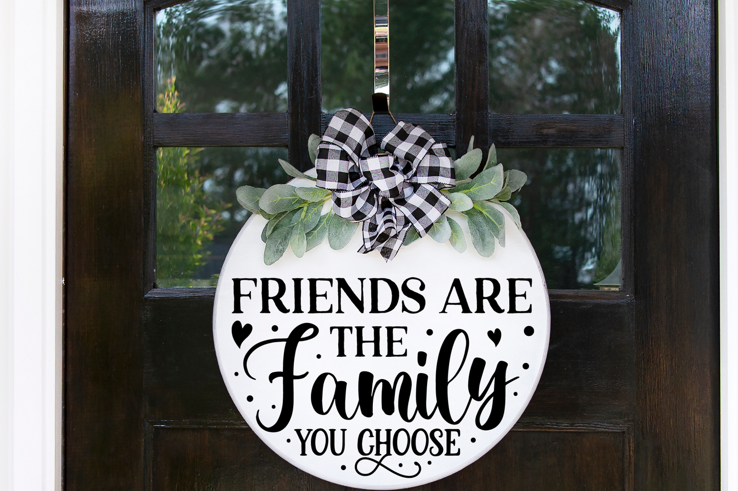 Round Farmhouse Friend  Sign Svg Bundle