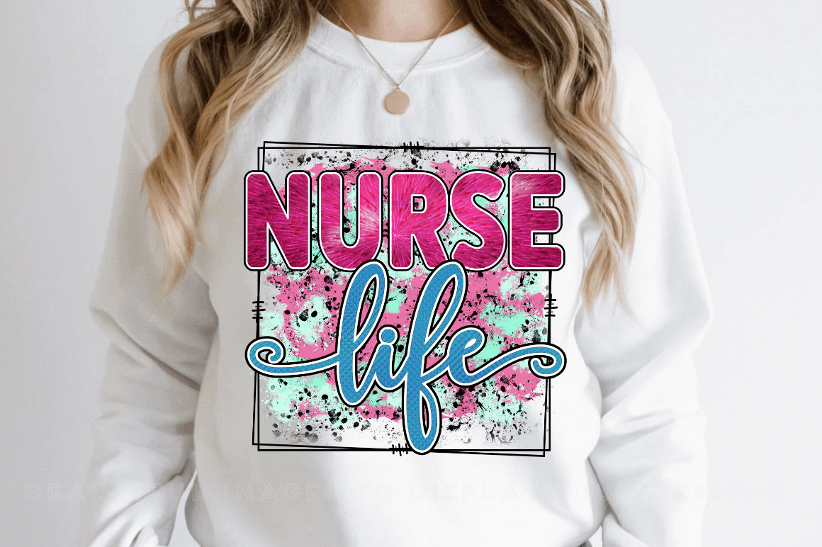 Nurse Sublimation Design Bundle