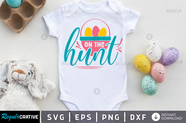 on the hunt Svg Designs Silhouette Cut Files