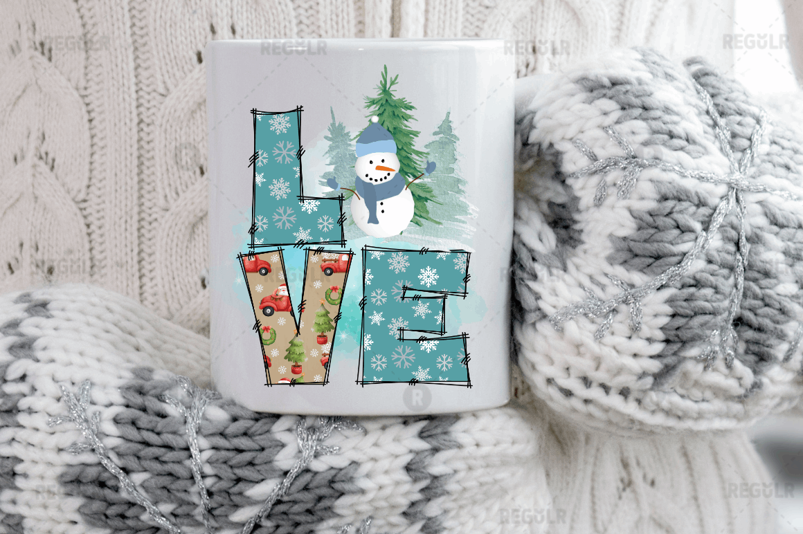 Winter Sublimation Design Bundle