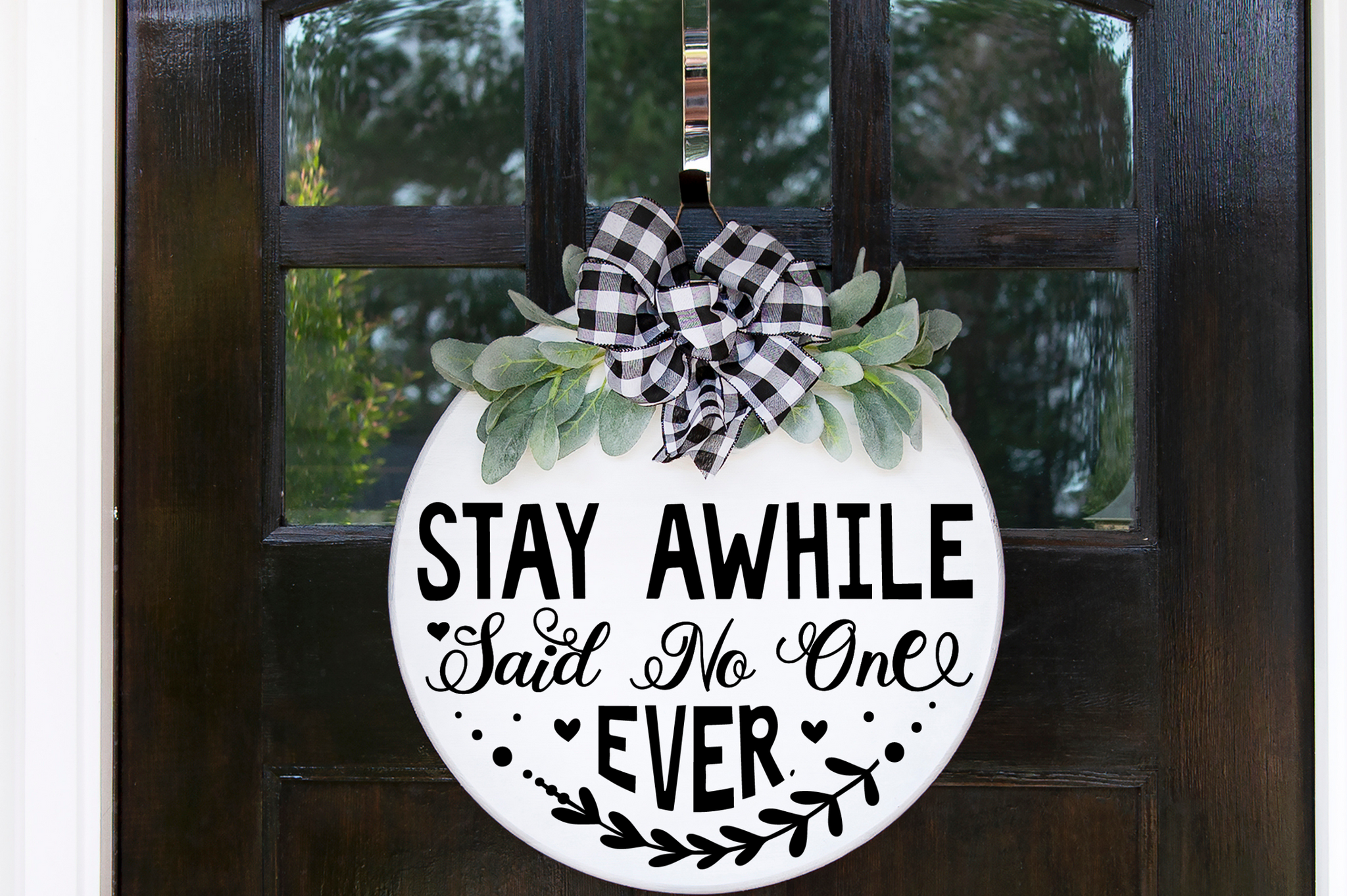 Farmhouse  Funny Round Sign SVG Bundle