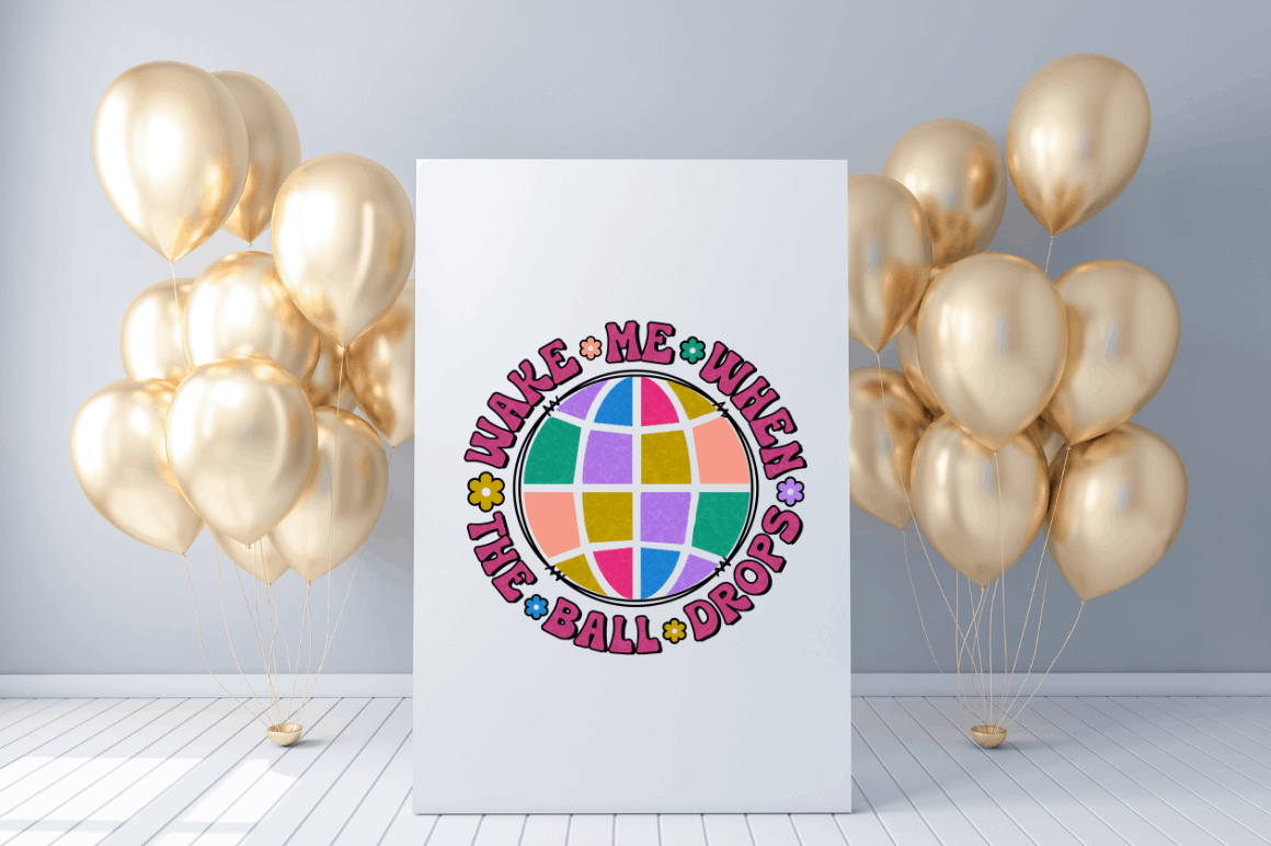 New year Retro Sublimation Bundle