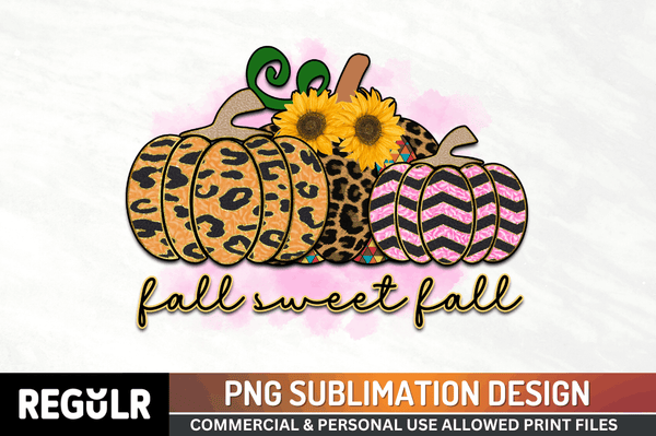 Fall sweet fall Sublimation PNG, Vintage Autumn Sublimation png
